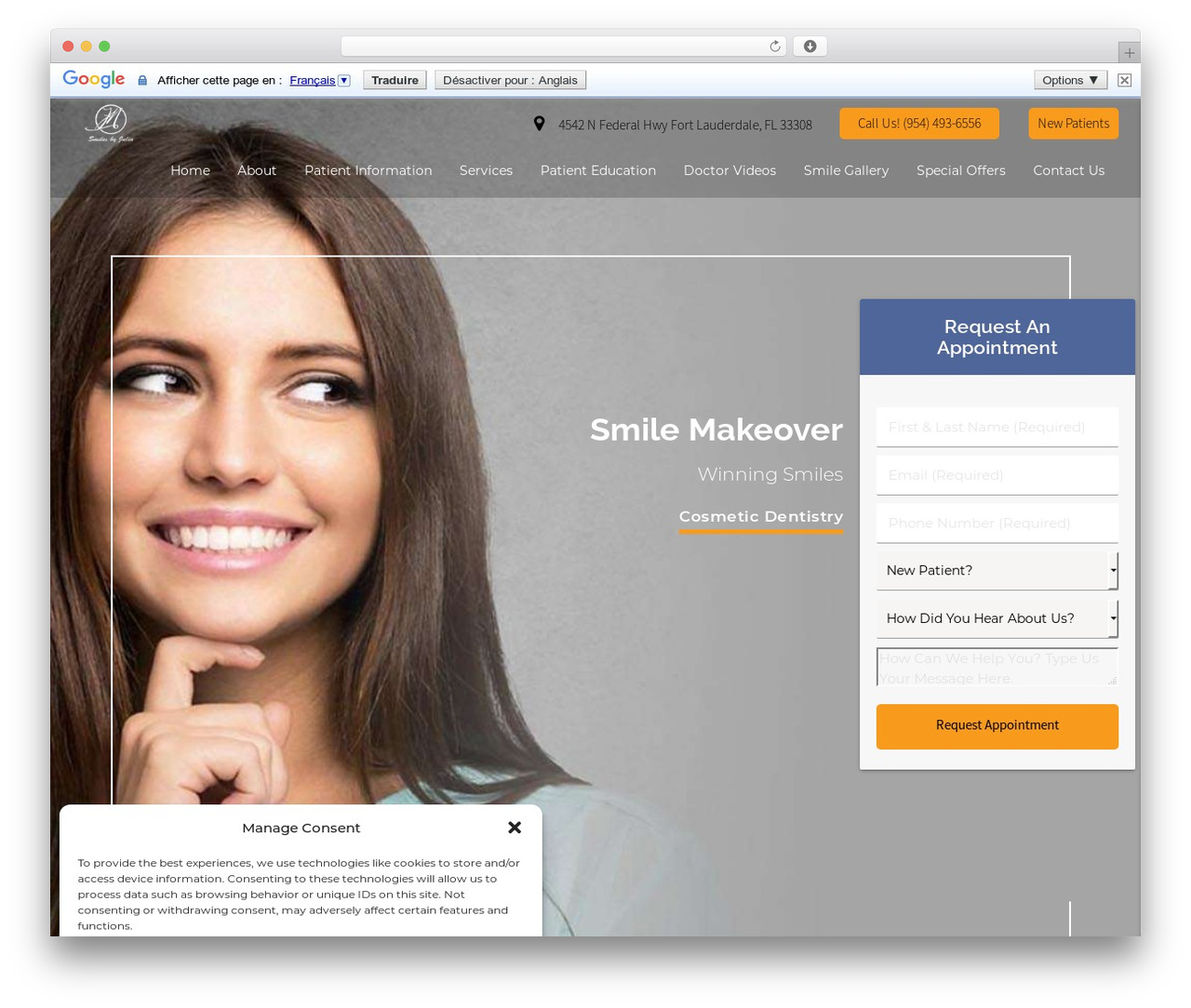DoctorGenius Framework theme WordPress - smilesbyjulia.com