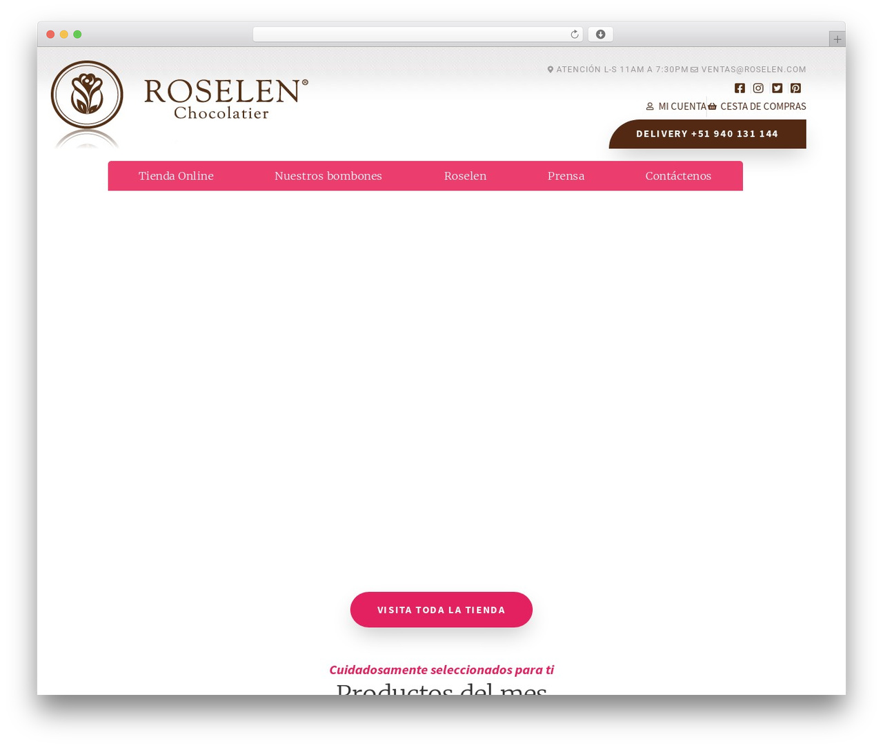Hello Elementor WP theme - roselen.com