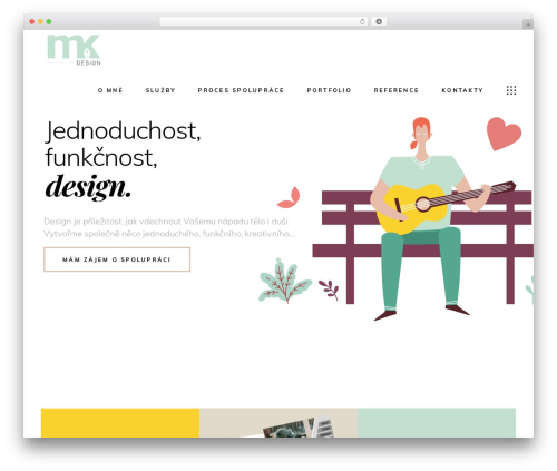 Maree WordPress theme - mk-design.cz