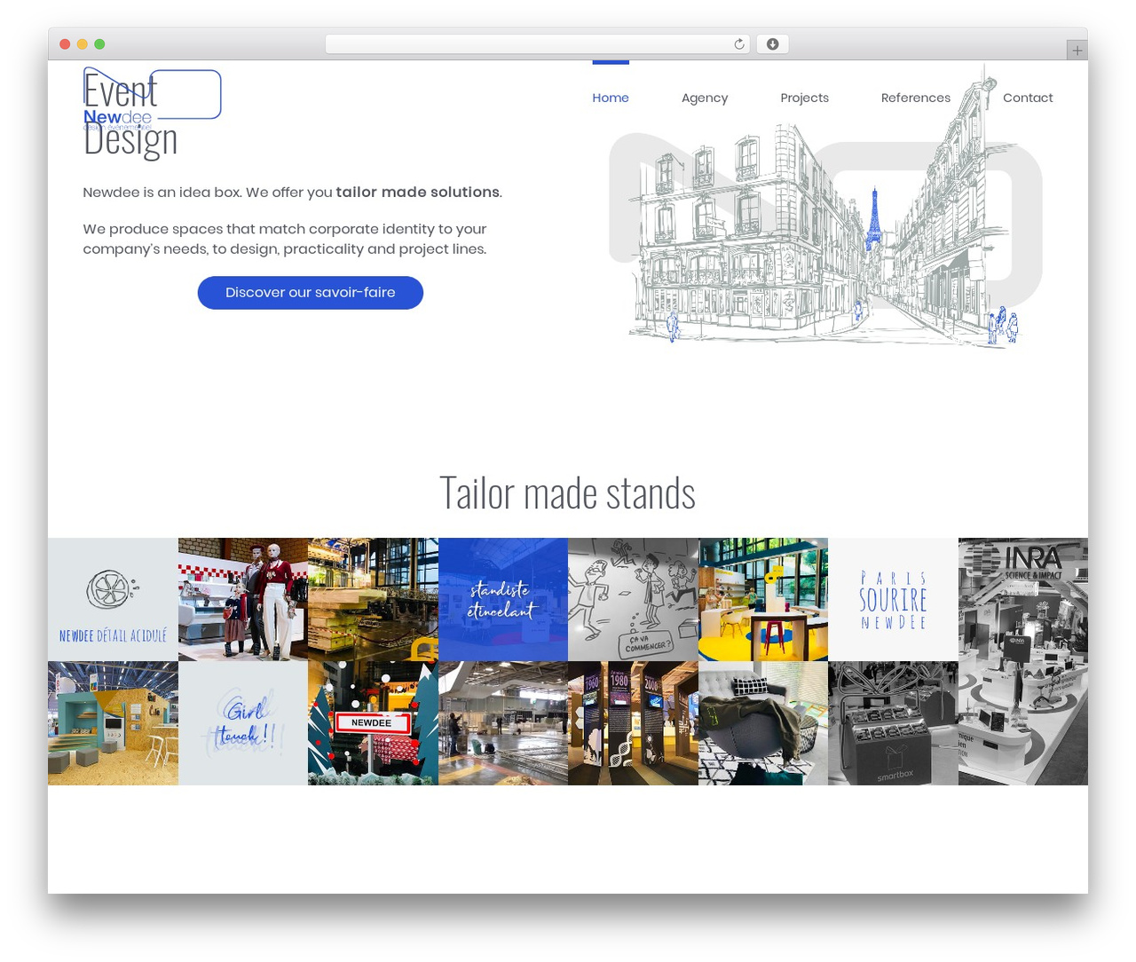 Newdee WordPress theme - newdee.com