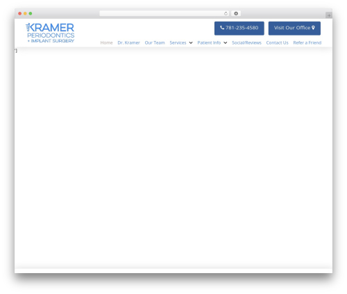 Pro premium WordPress theme - perio-doc.com