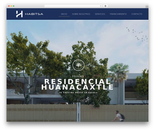 Rinbuild WordPress theme - habitsa.com