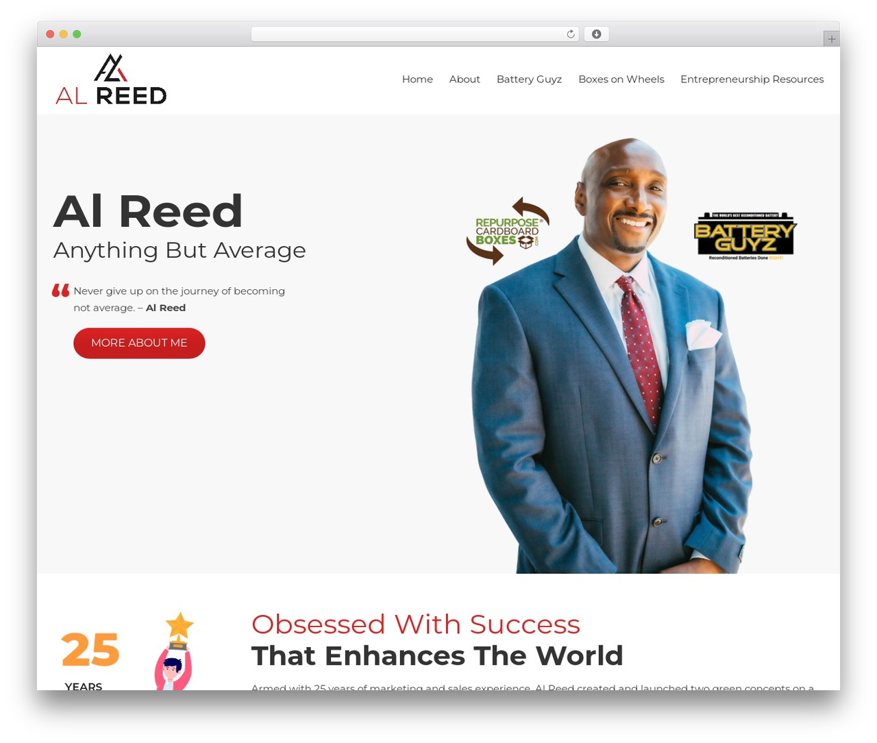 Suki theme WordPress - alreed.com