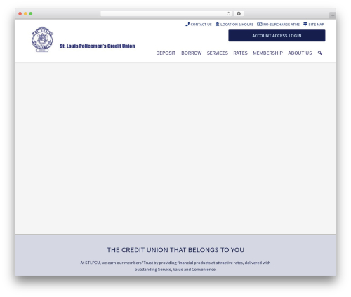 Summit WordPress theme - stlpolicecu.com