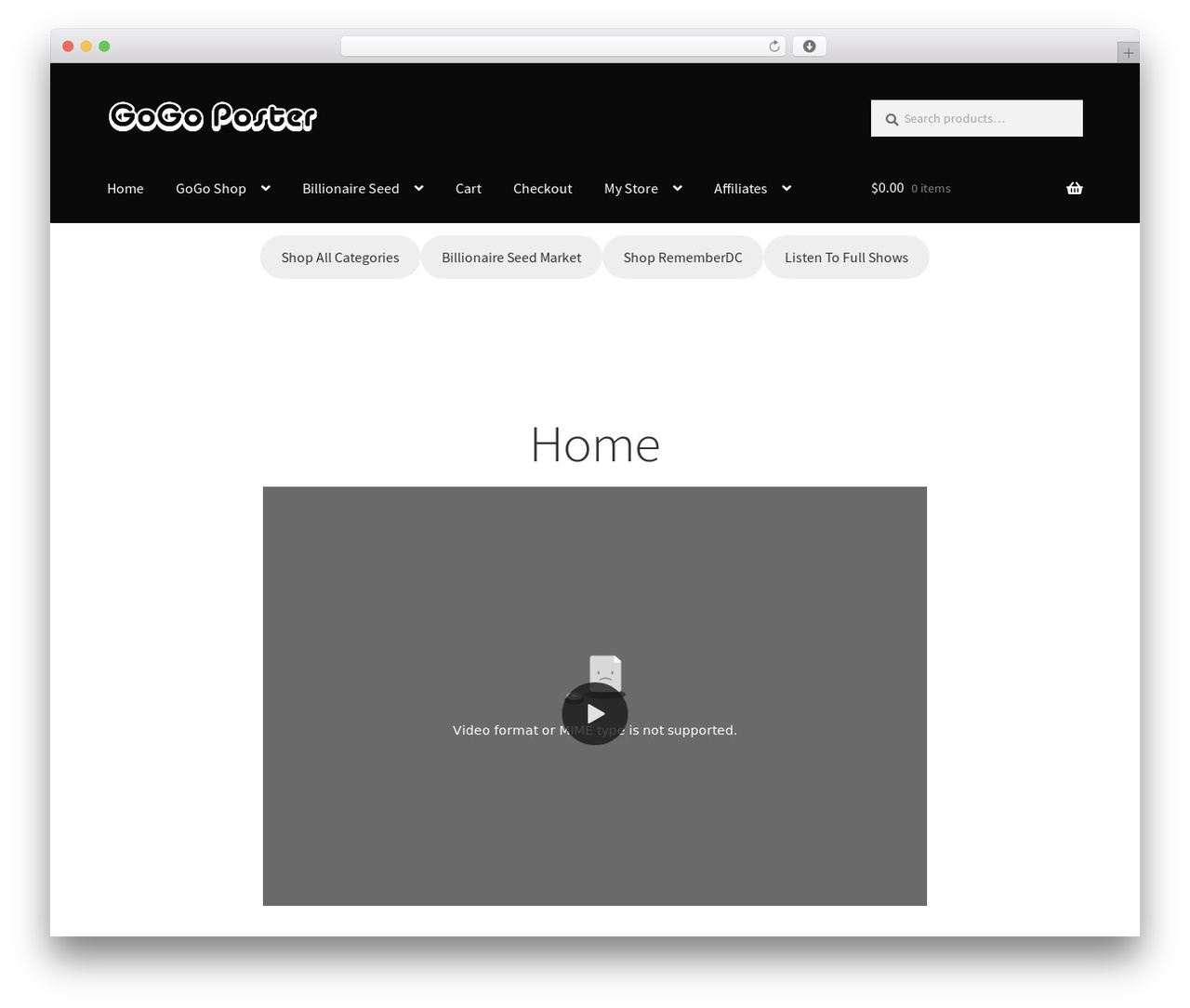 Theme WordPress Storefront - gogoposter.com