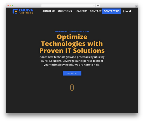 Theme WordPress Divi - equivapartners.com