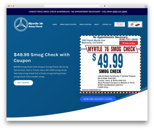 Theme WordPress Genesis - smogcheckmonrovia.com