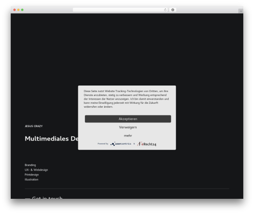 USERCENTRICS CMP (usercentrics-consent-management-platform) free WordPress plugin - jesus-crazy.com USERCENTRICS CMP (usercentrics-consent-management-platform) free WordPress plugin - jesus-crazy.com