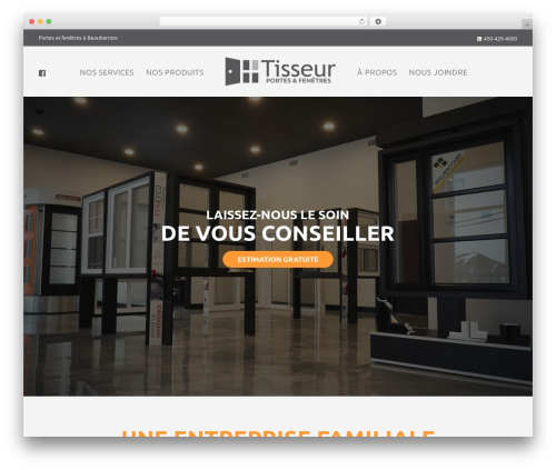 Uncode core WordPress plugin - tisseurportesetfenetres.ca