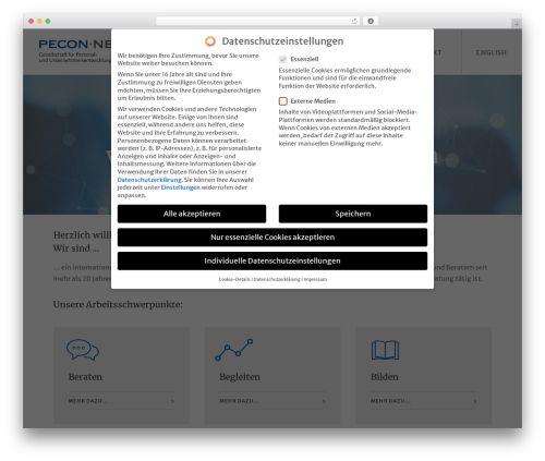 Vcparticlesbackground WordPress plugin - pecon-net.de