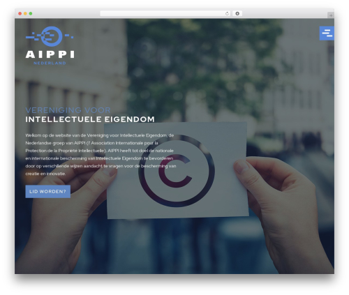 WordPress theme AIPPI - aippi.nl