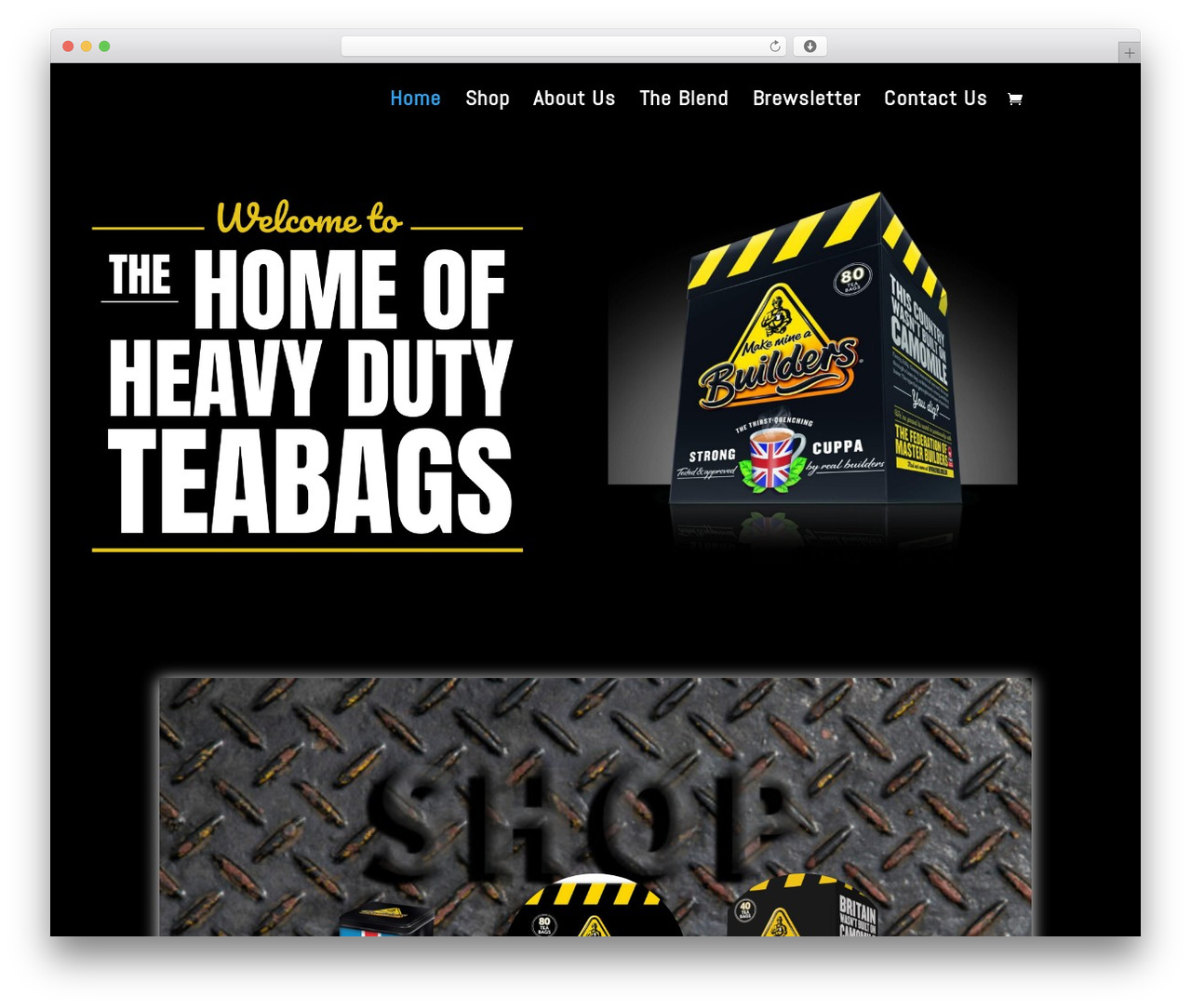 WordPress theme Divi - makemineabuilders.com