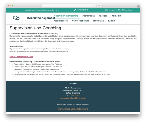 Go Gallery (go-gallery) free WordPress plugin - konflikttraining.de