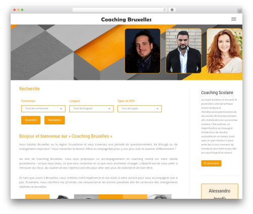 Usquare WordPress plugin - coachingbruxelles.be