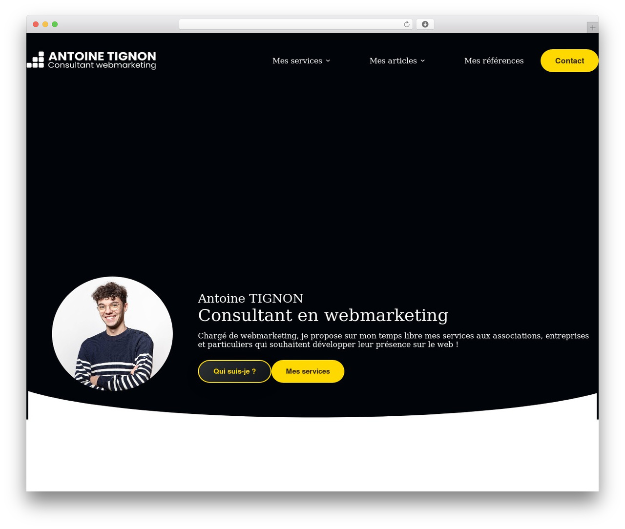 Blocksy theme WordPress - antoinetignon.com