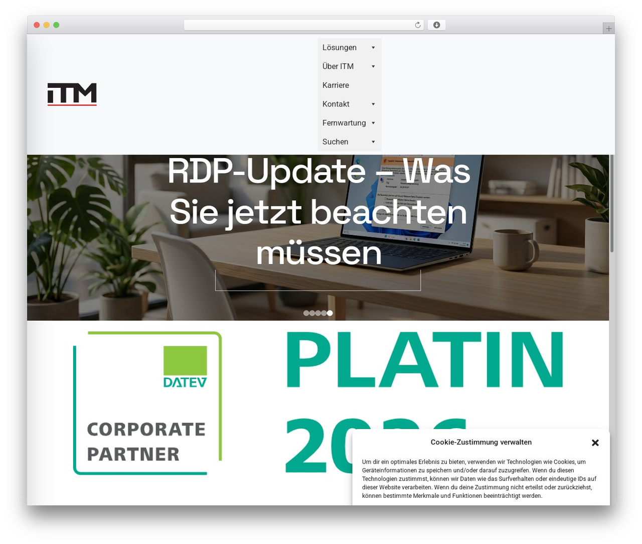 bootScore WordPress website theme - itmgmbh.net