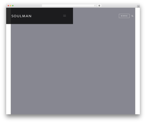 Brayn WordPress theme - soulman.es