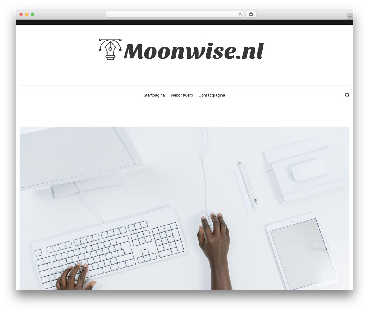 Cenote WordPress theme - moonwise.nl