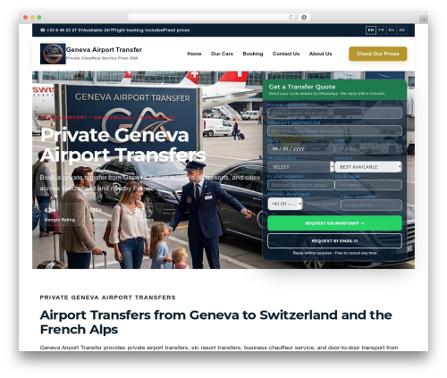 Chauffeur shortcodes post types WordPress plugin - genevaairporttransfer.net