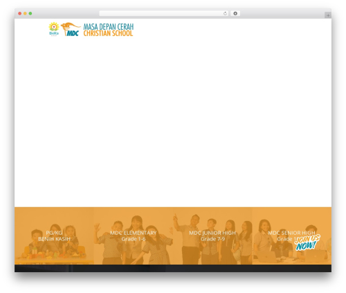 Divi theme WordPress - mdc.sch.id