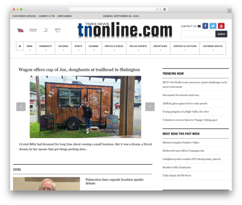 everyware-theme-base-1 newspaper WordPress theme - tnonline.com