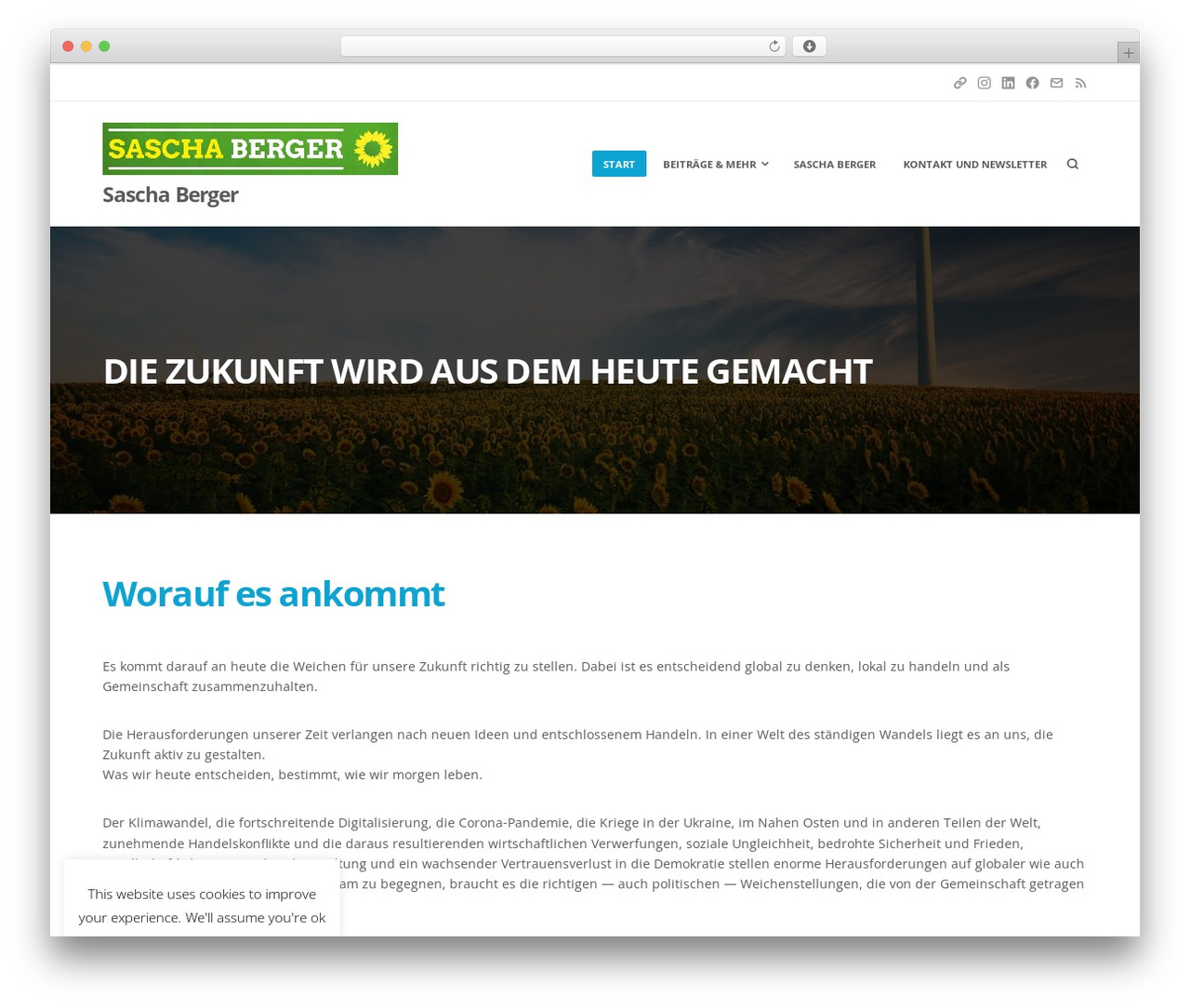 Fortune theme WordPress - saschaberger.com Fortune theme WordPress - saschaberger.com