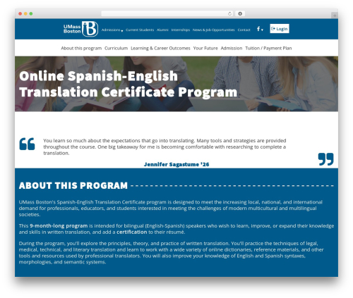 Genesis theme WordPress - umbtranslation.org