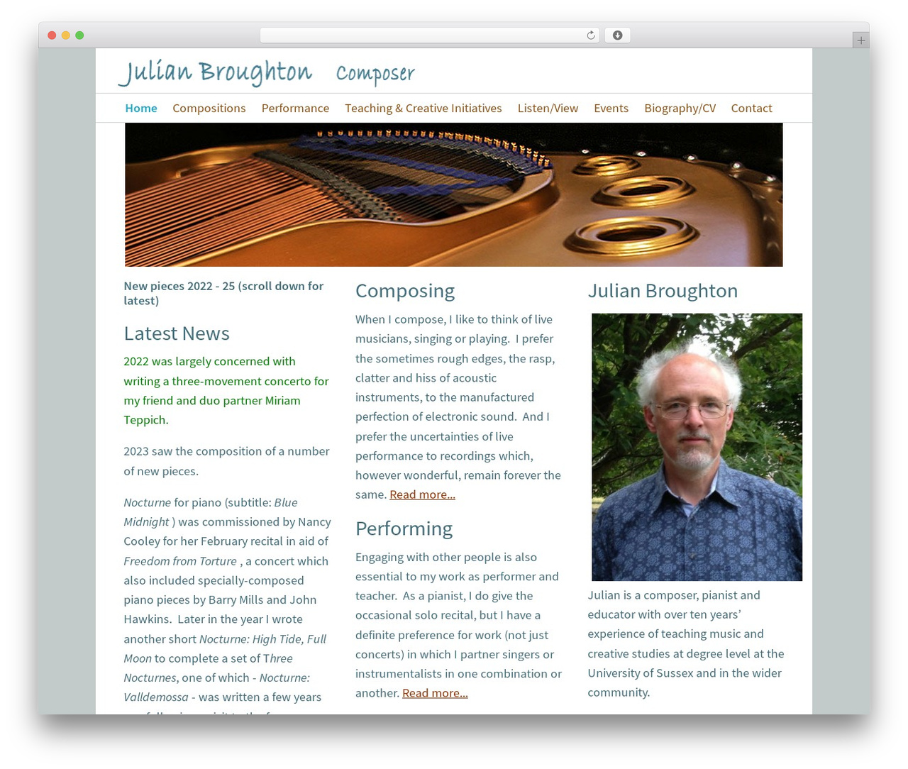 Genesis WordPress theme - julianbroughtoncomposer.co.uk Genesis WordPress theme - julianbroughtoncomposer.co.uk