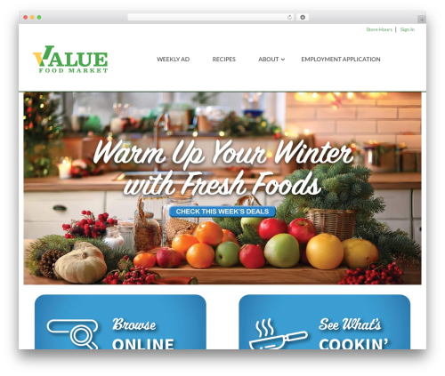 Freshop so layout blocks WordPress plugin - valuefoodmarket.com