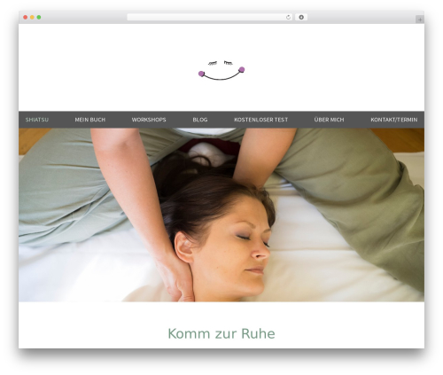 Hello Elementor massage WordPress theme - spuer-dich.at