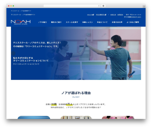 Lightning free WP theme - noahis.com