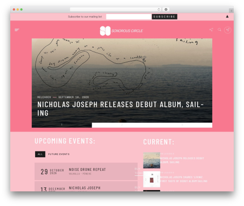 Meloo WordPress theme - sonorouscircle.com