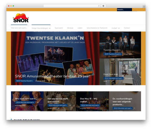 Team builder pro WordPress plugin - snor-revue.nl