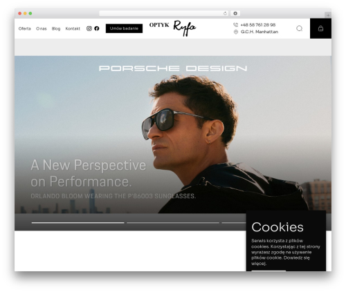 Ryfa WordPress theme - optykryfa.pl