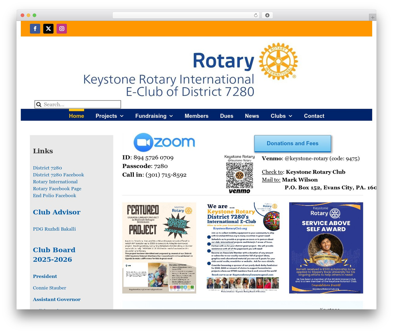 Theme WordPress Avada - keystonerotaryclub.org
