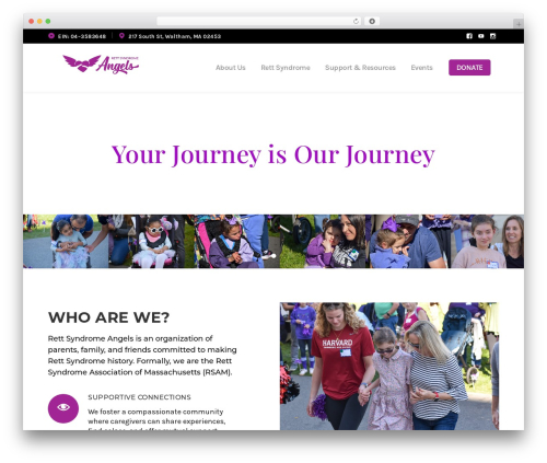 TheCraft theme WordPress - rsangels.org