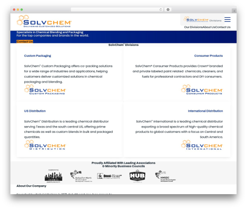 Theme WordPress BlankSlate - solvchem.com