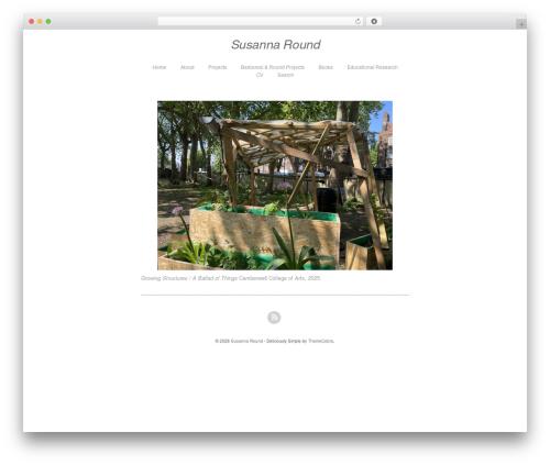Theme WordPress Deliciously Simple - susannaround.com