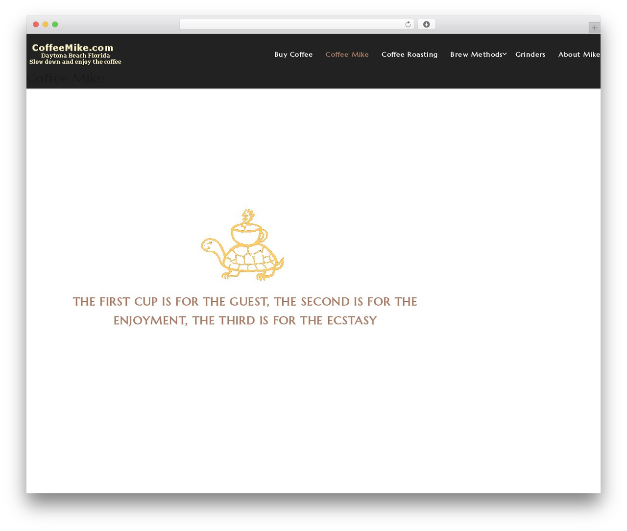 Theme WordPress ET Coffee - coffeemike.com Theme WordPress ET Coffee - coffeemike.com