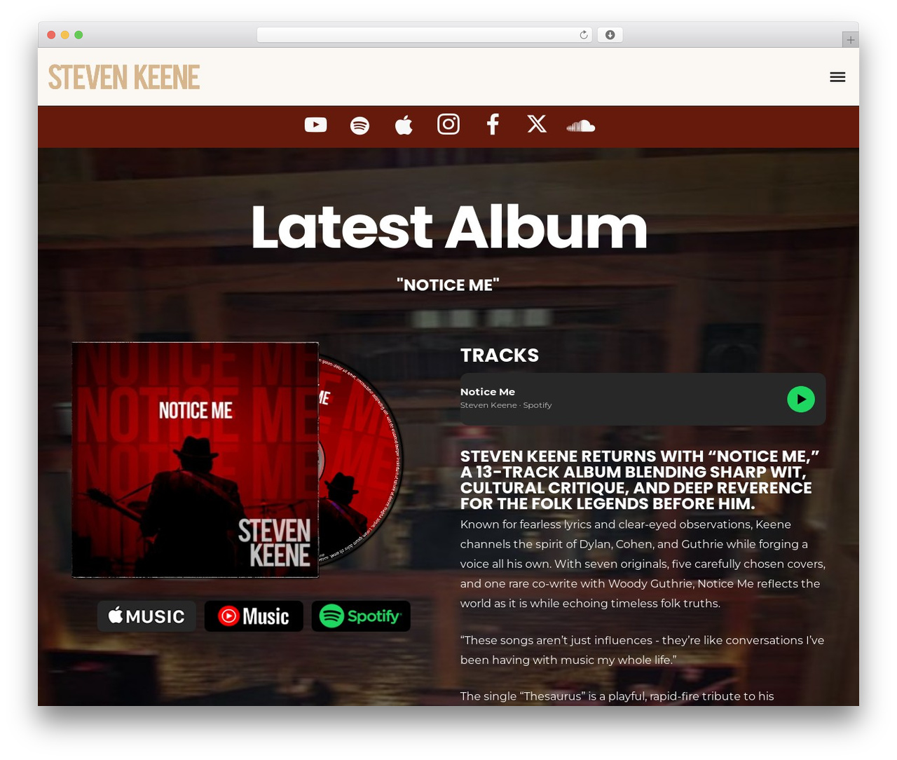 Theme WordPress Loud - stevenkeene.com Theme WordPress Loud - stevenkeene.com