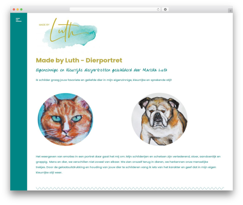 Volos WP WordPress theme - madebyluth.nl