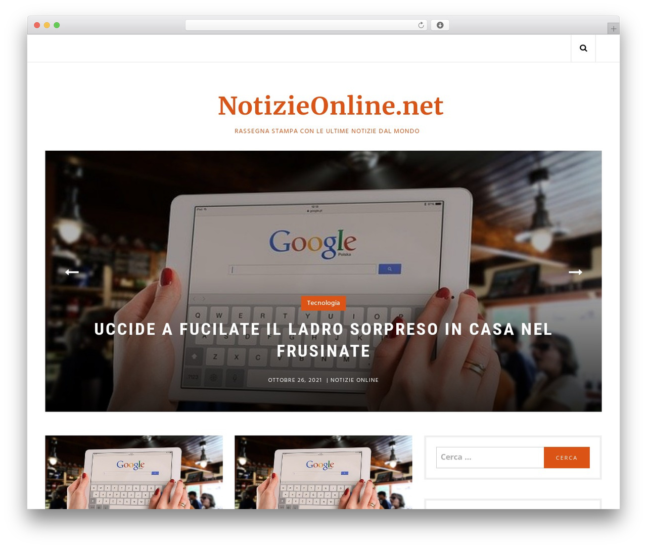 WordPress theme Guava - notizieonline.net WordPress theme Guava - notizieonline.net