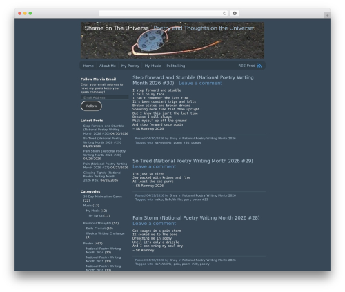 Gutenberg core WordPress plugin - shameontheuniverse.com