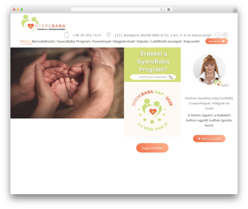 Hero boxes WordPress plugin - gyerebaba.hu