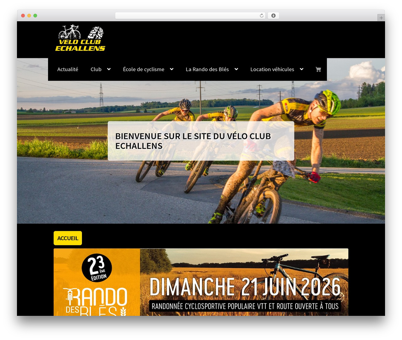 WordPress theme Storefront - vcechallens.ch