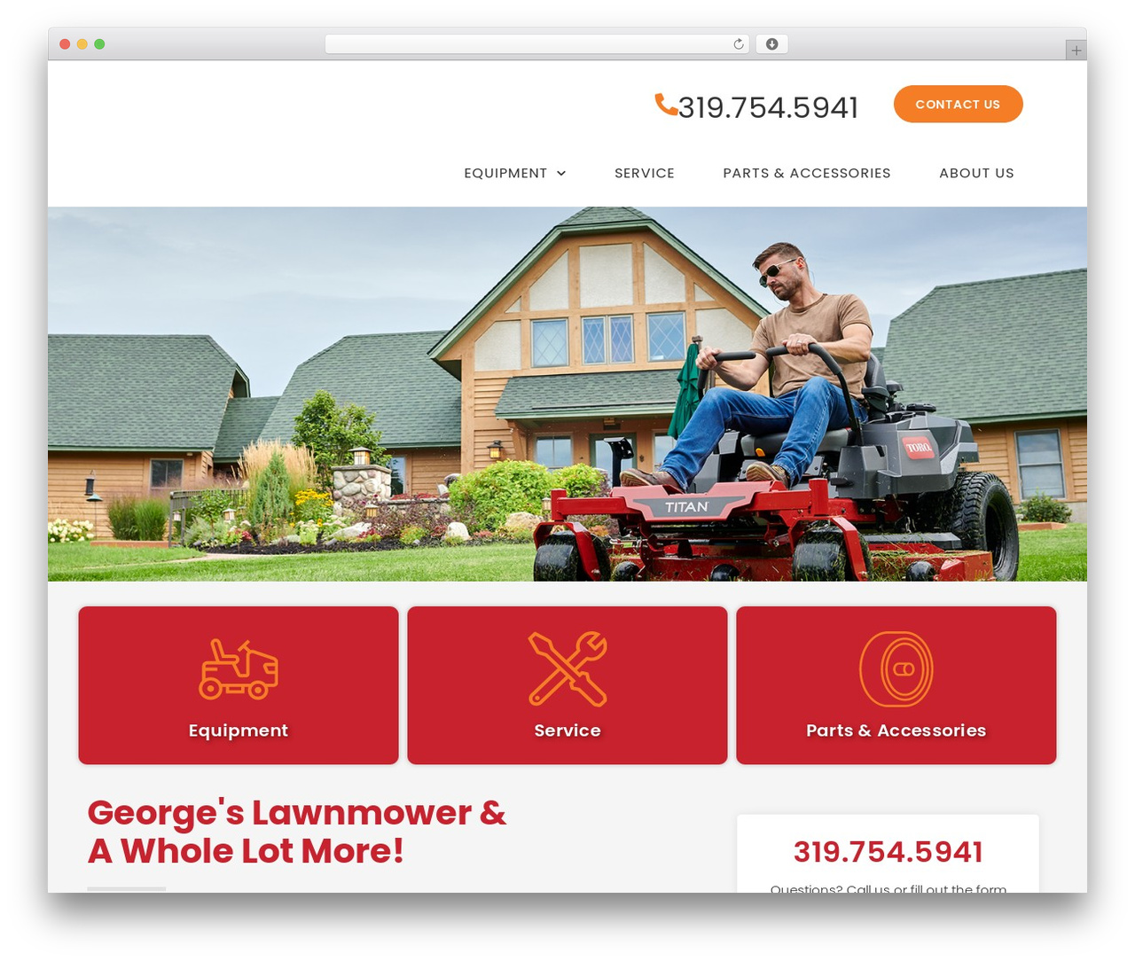 WordPress theme Fluid 44 - georgeslawnmowers.com WordPress theme Fluid 44 - georgeslawnmowers.com