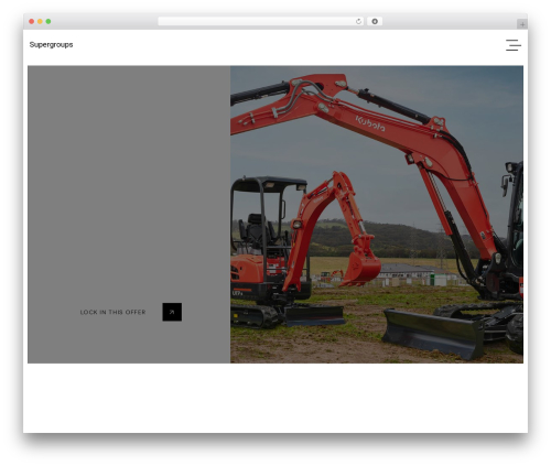 WordPress theme Graviton - supergroups.com.au