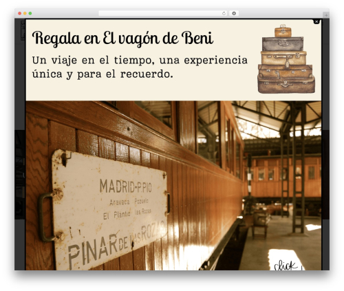 WordPress theme Rodich - elvagondebeni.es