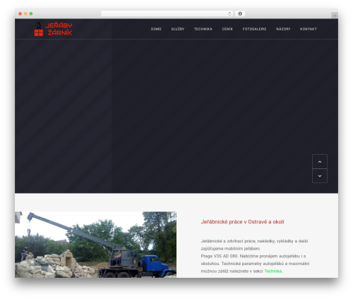 WordPress theme Trobica - jeraby-zarnik.cz