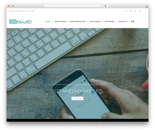 WordPress theme WP Suarez - skillatisoftware.net